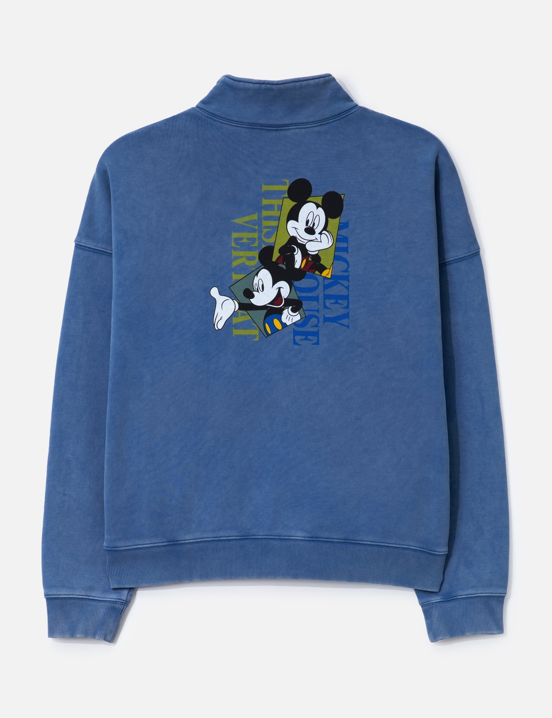 X Disney TNT_Mickey_Frame Half Zip Sweatshirt view 9