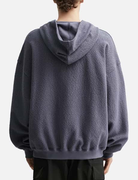 Curved Zip-Up Round Hem Hoodie view 12