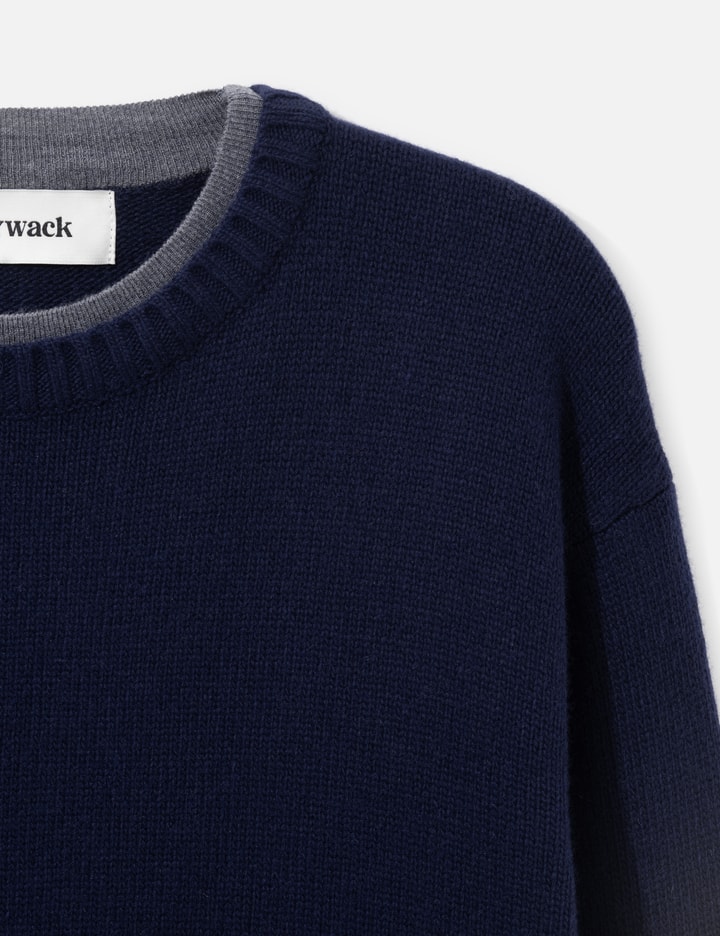 Tonywack Wool Blend Layered Knit