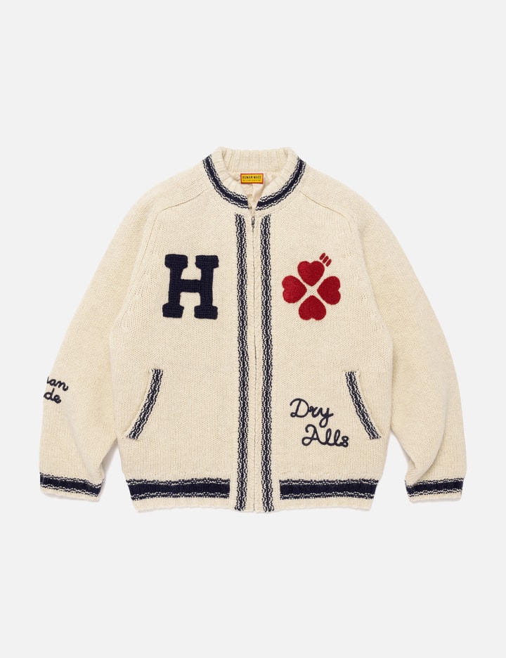 Zip-up Knit Jacket Placeholder Image