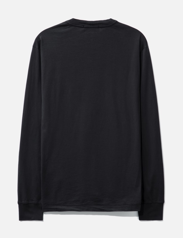 Stone Island Slim Fit Long Sleeve T-shirt In Black