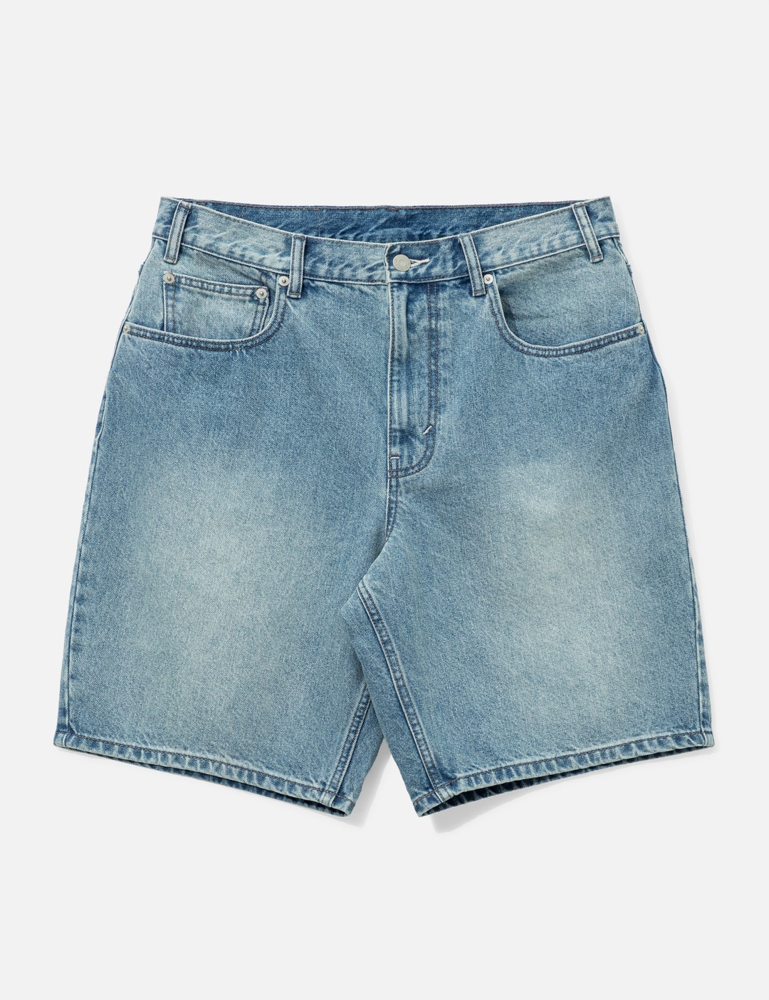 Relaxed Denim Short view 7