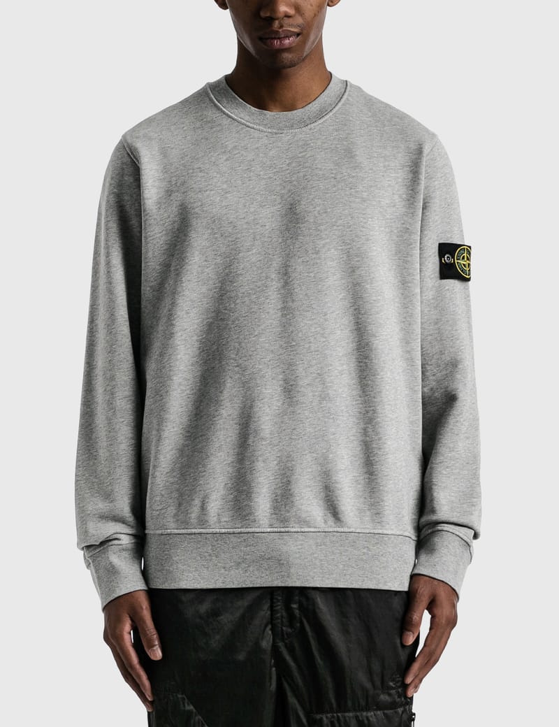 stone island marine blue sweatshirt