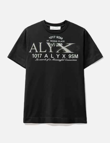 1017 ALYX 9SM 컬렉션 로고 티셔츠