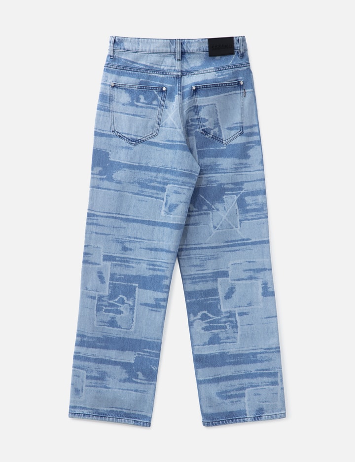 Lasered Baggy 5 Pockets Pants Placeholder Image