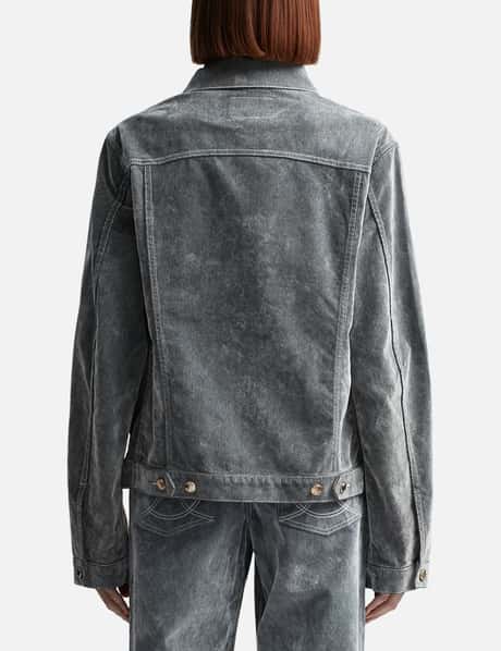Peach Denim Jacket view 9