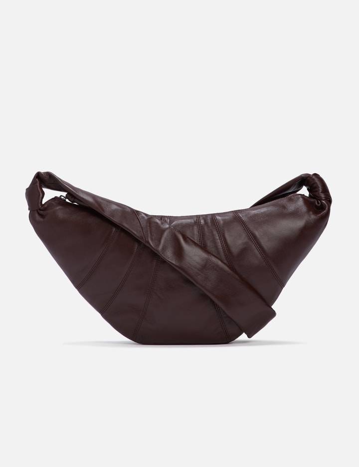 Lemaire Medium Croissant Leather Medium Shoulder Bag