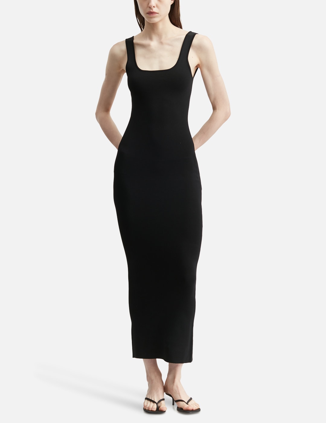 Square Neck Knit Midi view 15