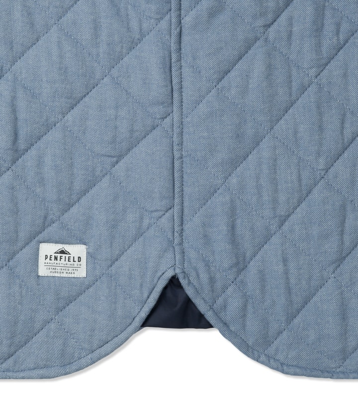 Blue Harrison L/S Quilted Shirt Placeholder Image