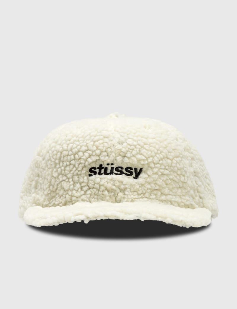 stussy sherpa cap