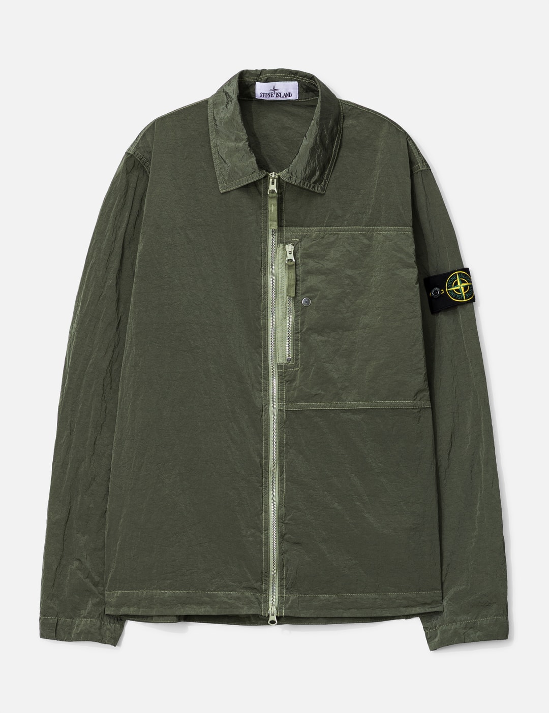 Nylon Metal In ECONYL® Overshirt view 8