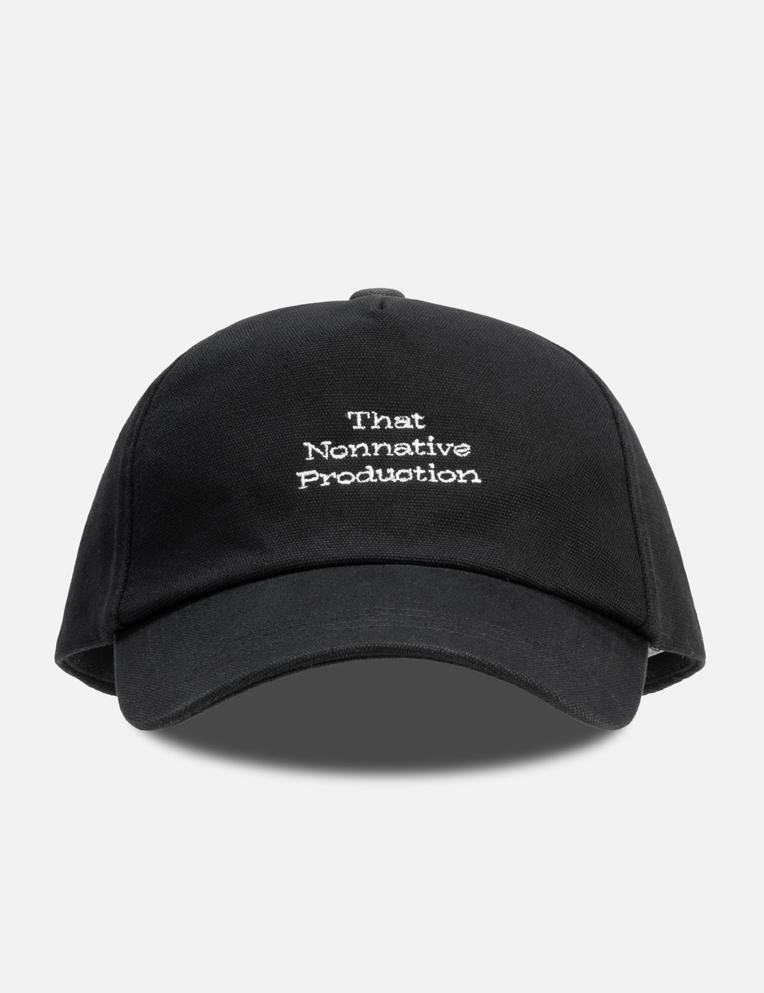 Nonnative Worker 6p Cap Cotton Oxford In Black