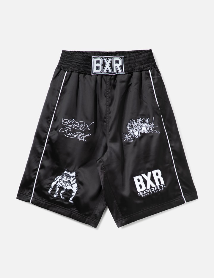 Born x Raised Satin Boxing Trunks
