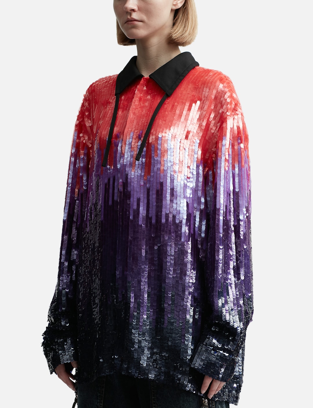 Hand Embroidered Dawn Shirt view 8