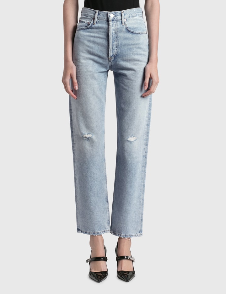 90's Pinch Waist Straight Jeans Placeholder Image