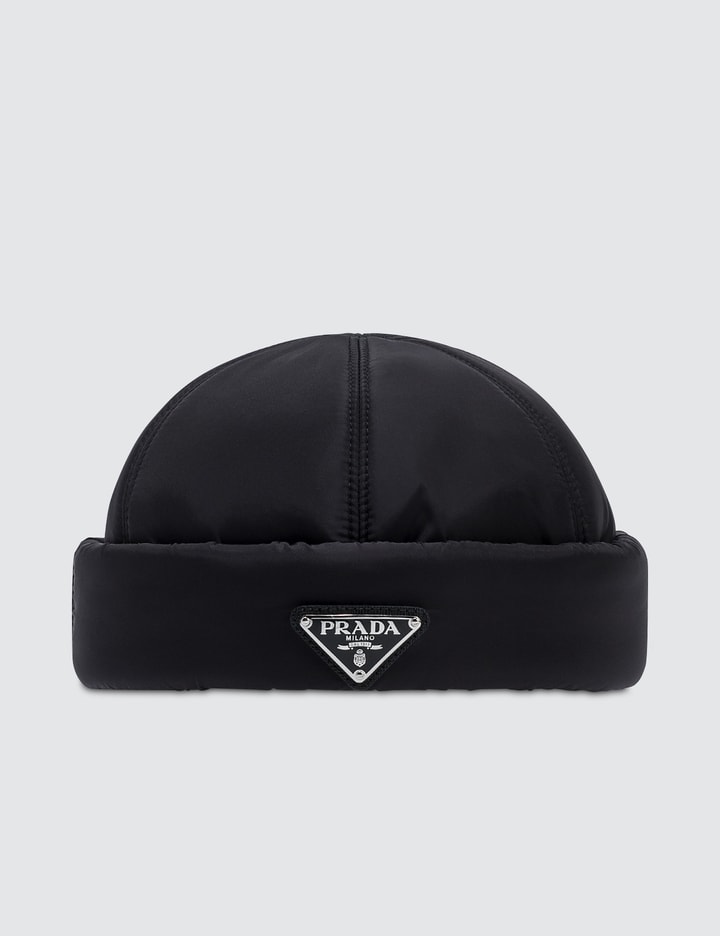 Padded Nylon Beanie Hat Placeholder Image
