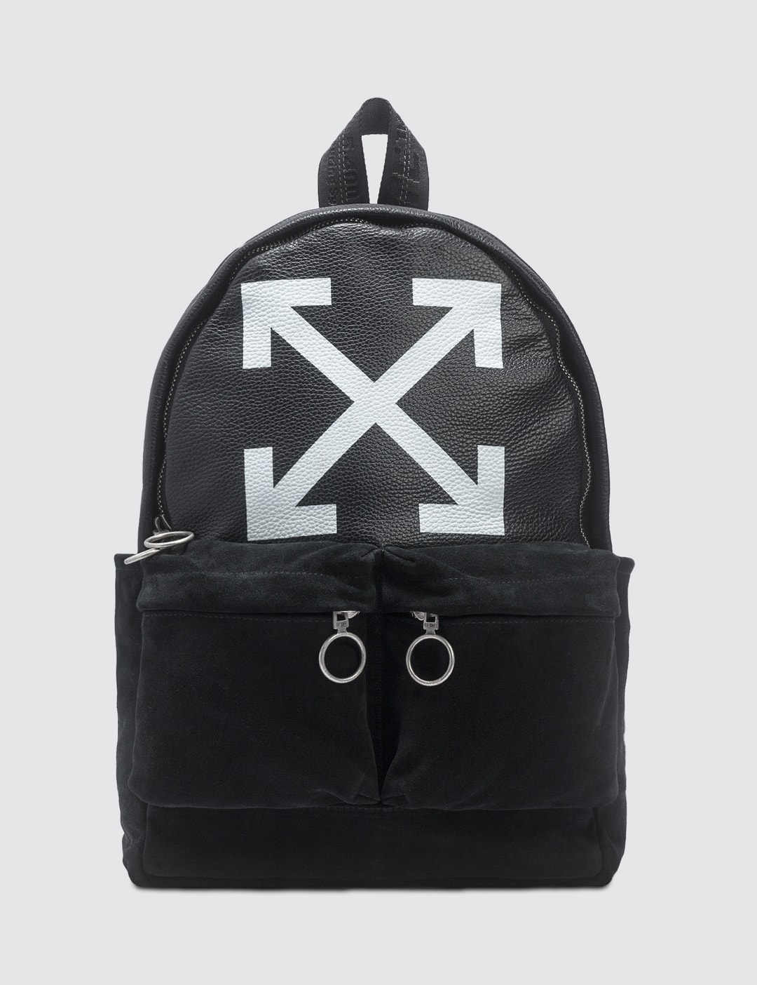 Leather backpack Off-White White in Leather - 28860508