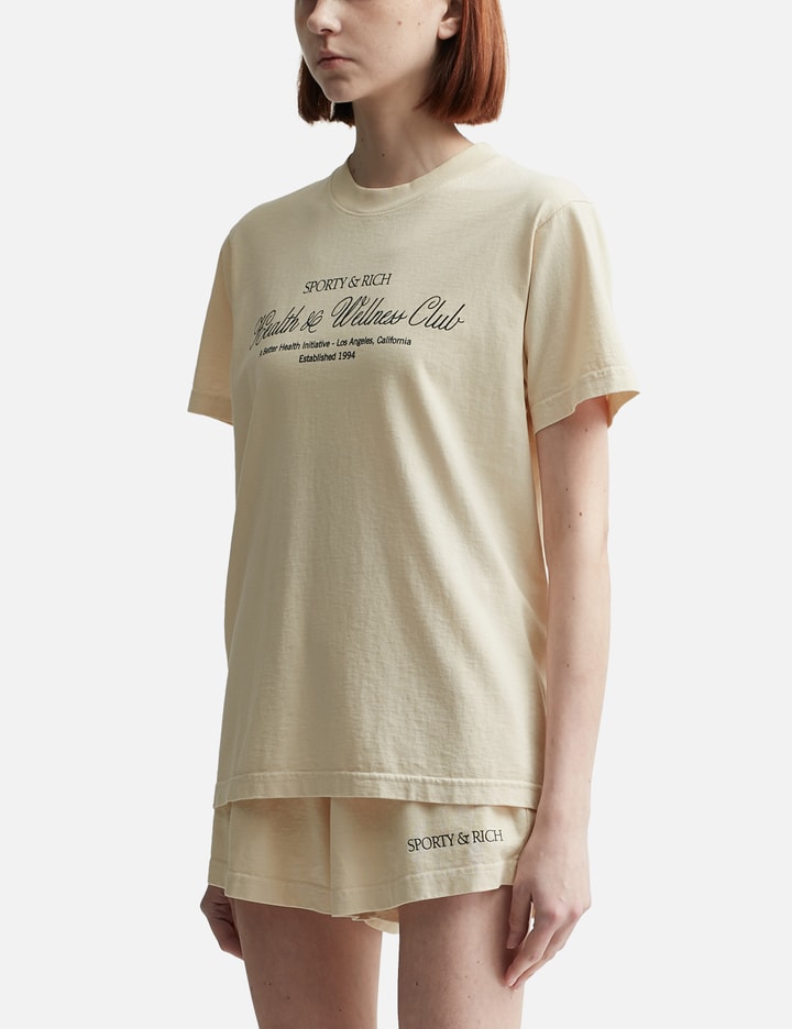 H&W Club T-Shirt Cream/Navy Placeholder Image
