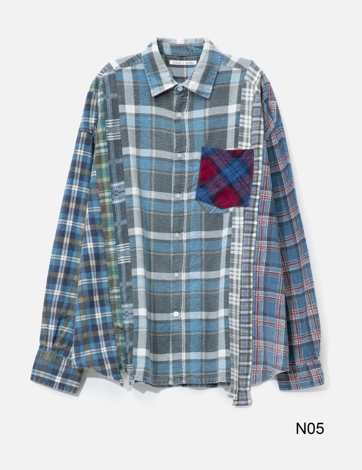 Flannel Shirt - 7 Cuts Wide Shirt view 10