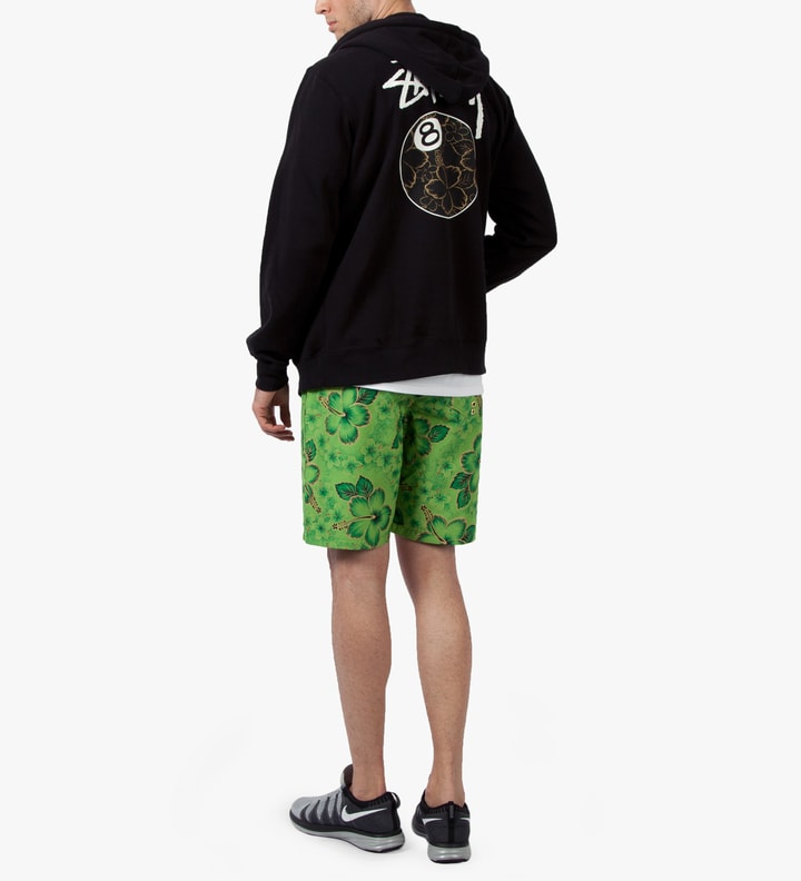 Black Gold Flake 8 Ball Zip Hoodie Placeholder Image