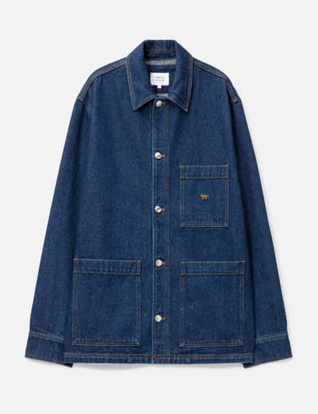 Maison Kitsuné Denim Workwear Jacket