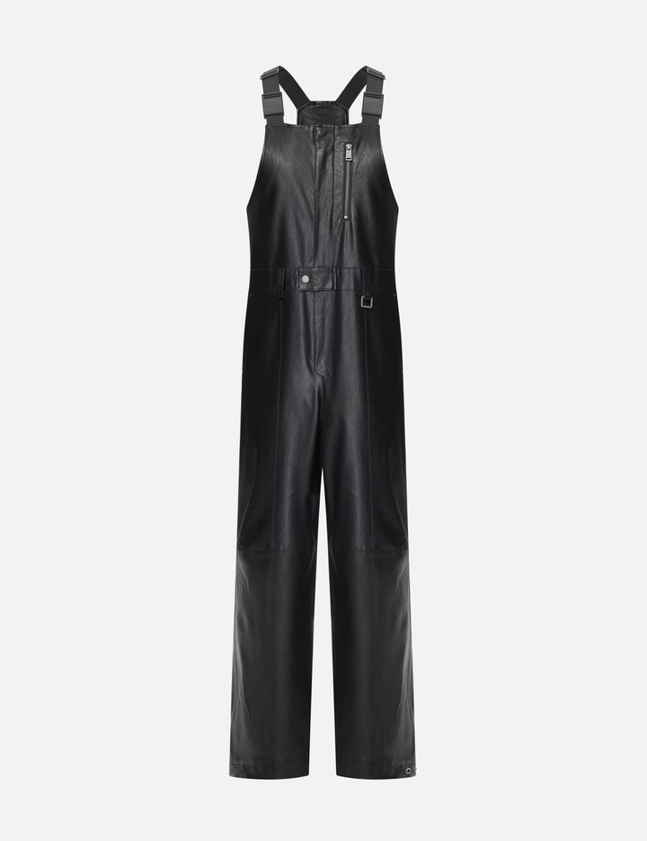 CHOICES FAUX LEATHER JUMPSUIT Placeholder Image