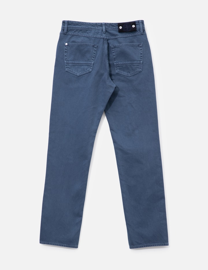 ストーンアイランド Light Bull Denim Indigo TC Straight Jeans