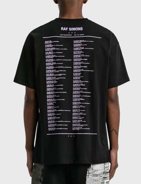 Raf Simons - Tour Teenage Dreams T-shirt | HBX - ハイプビースト 