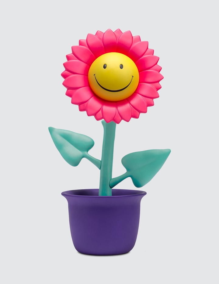 Ron English Shocking Sunflower Smiley Face (Pink Ver.) Placeholder Image