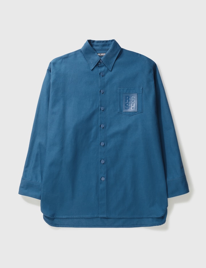 Oversized R Pin Denim Shirt Placeholder Image