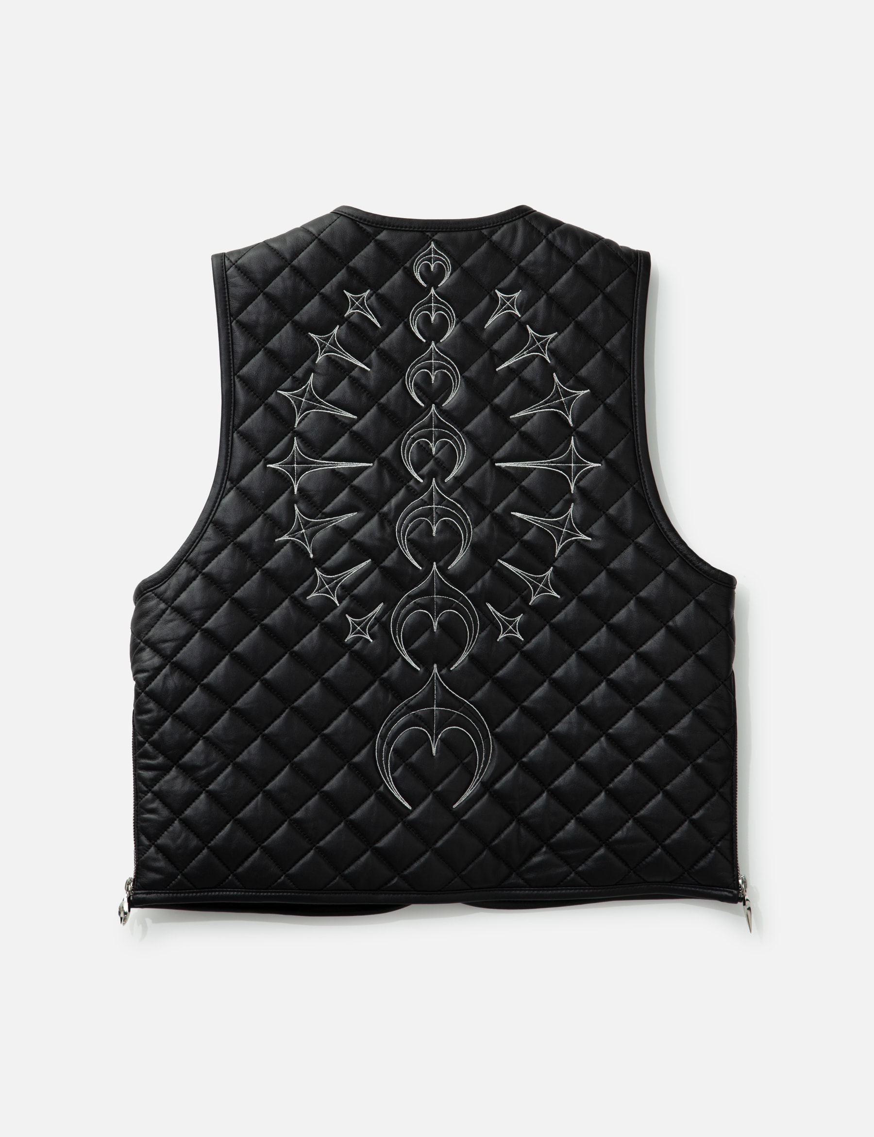 TC Bone Leather Quilted Vest view 20