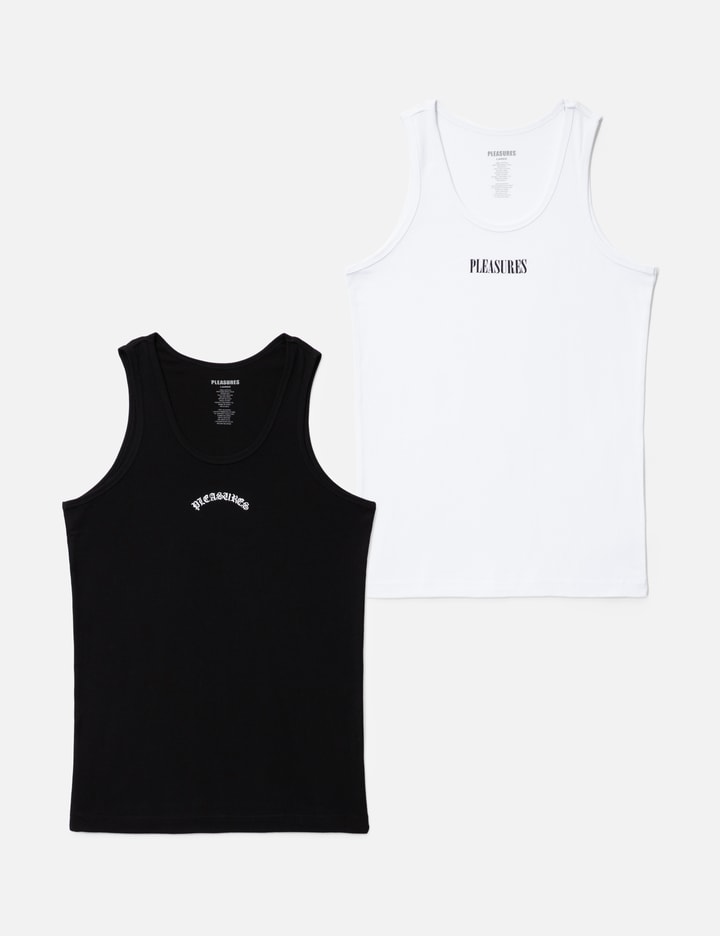 Pleasures Standard Tank Top 2 Pack In Multi