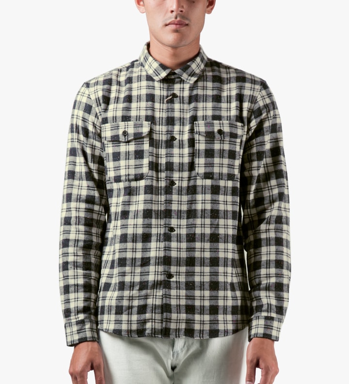 Navy/White Army Flannel Shirt Placeholder Image