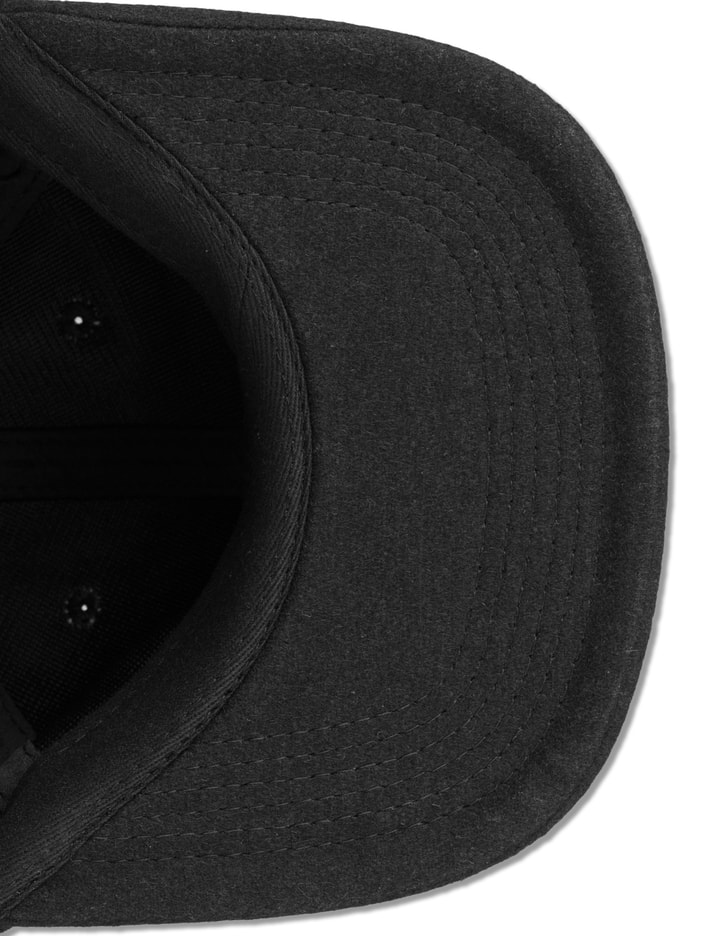 Black Wool Classic Plane 6 Panel Polo Cap Placeholder Image