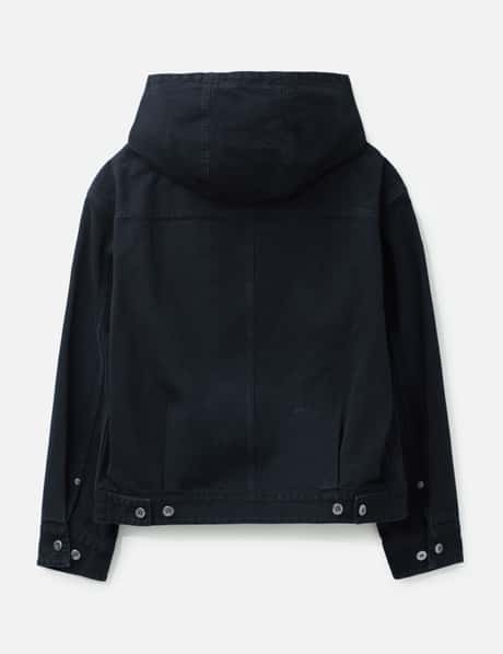 Hood Dyed Denim Jacket view 8