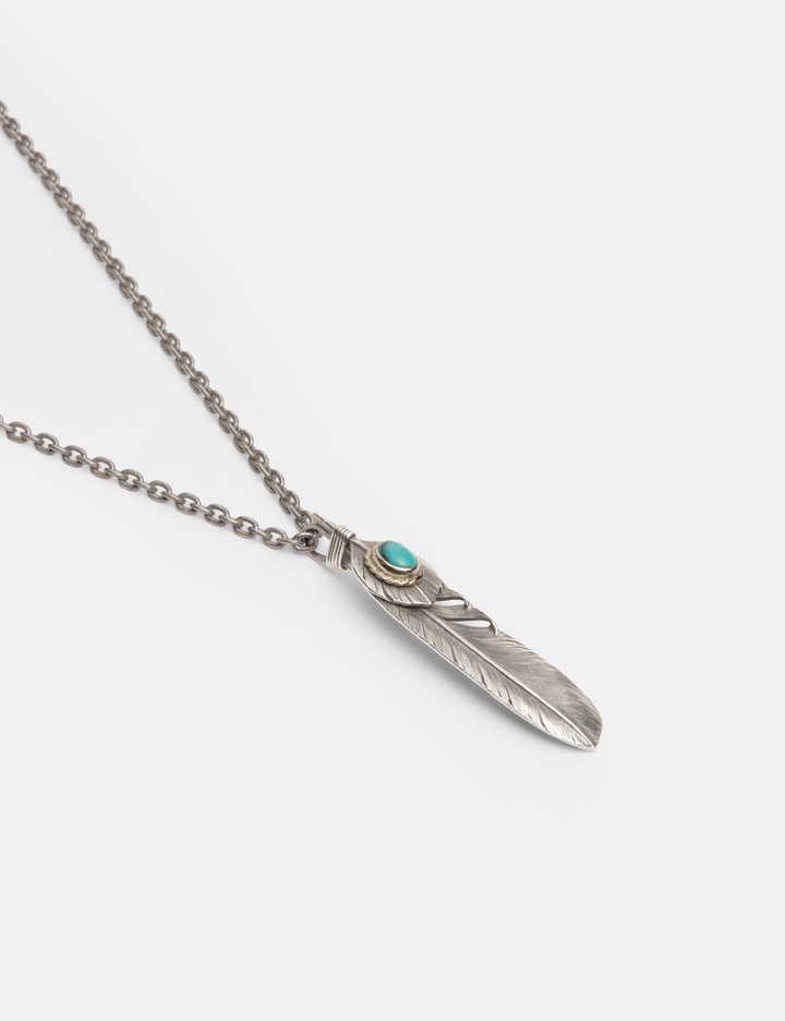 ALBATORY Silver Feather Set