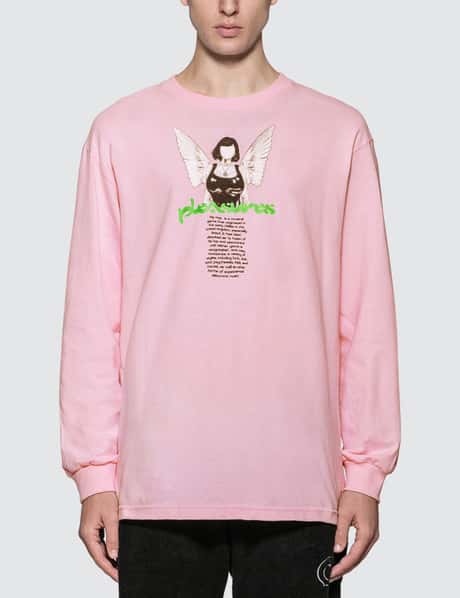 Pleasures Higher Long Sleeve T-shirt HBX Globally Curated