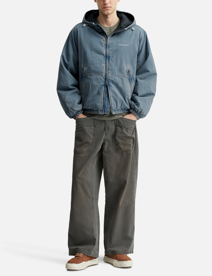 Denim Down Puffer Jacket Placeholder Image