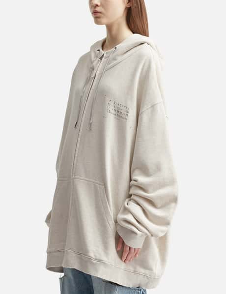 Stamp Logo Zip Hoodie view 7