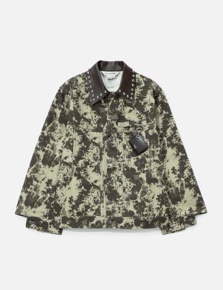 Distressed Effect Mix Media Jacket view 6