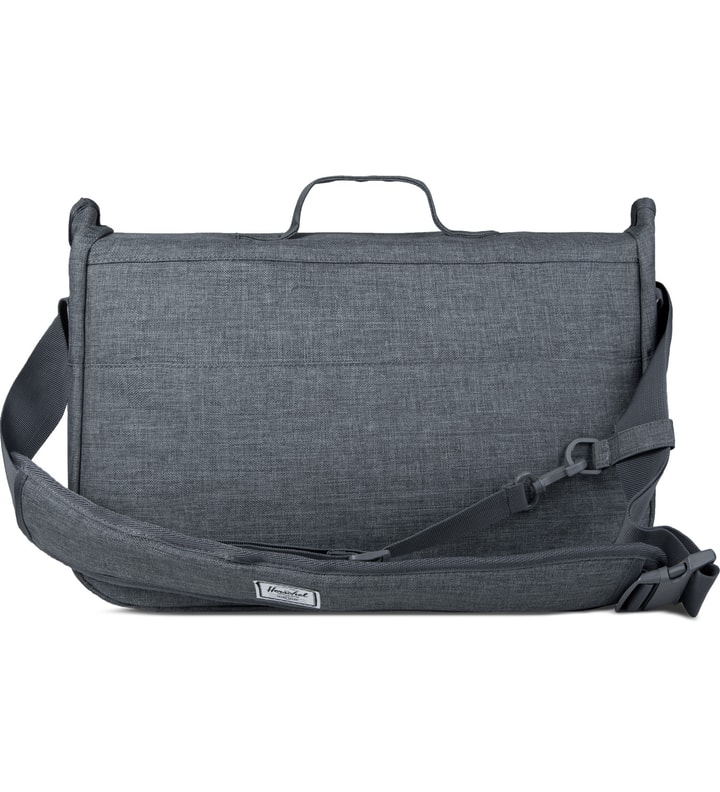Charcoal Crosshatch Pop Quiz Messenger Bag Placeholder Image