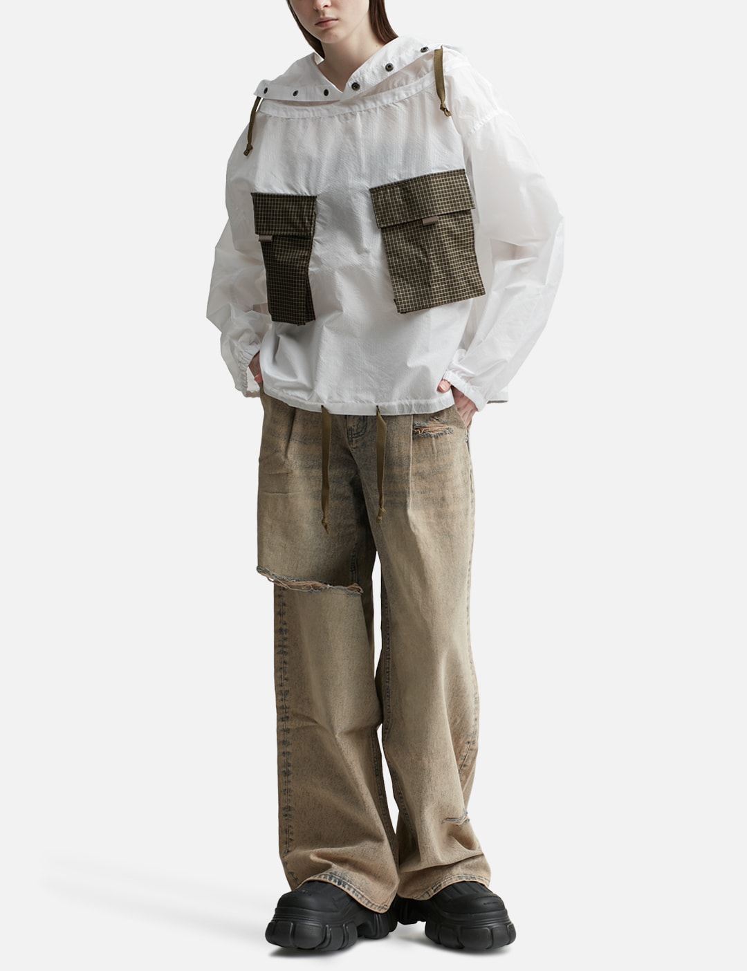 Translucent Military Smock view 16