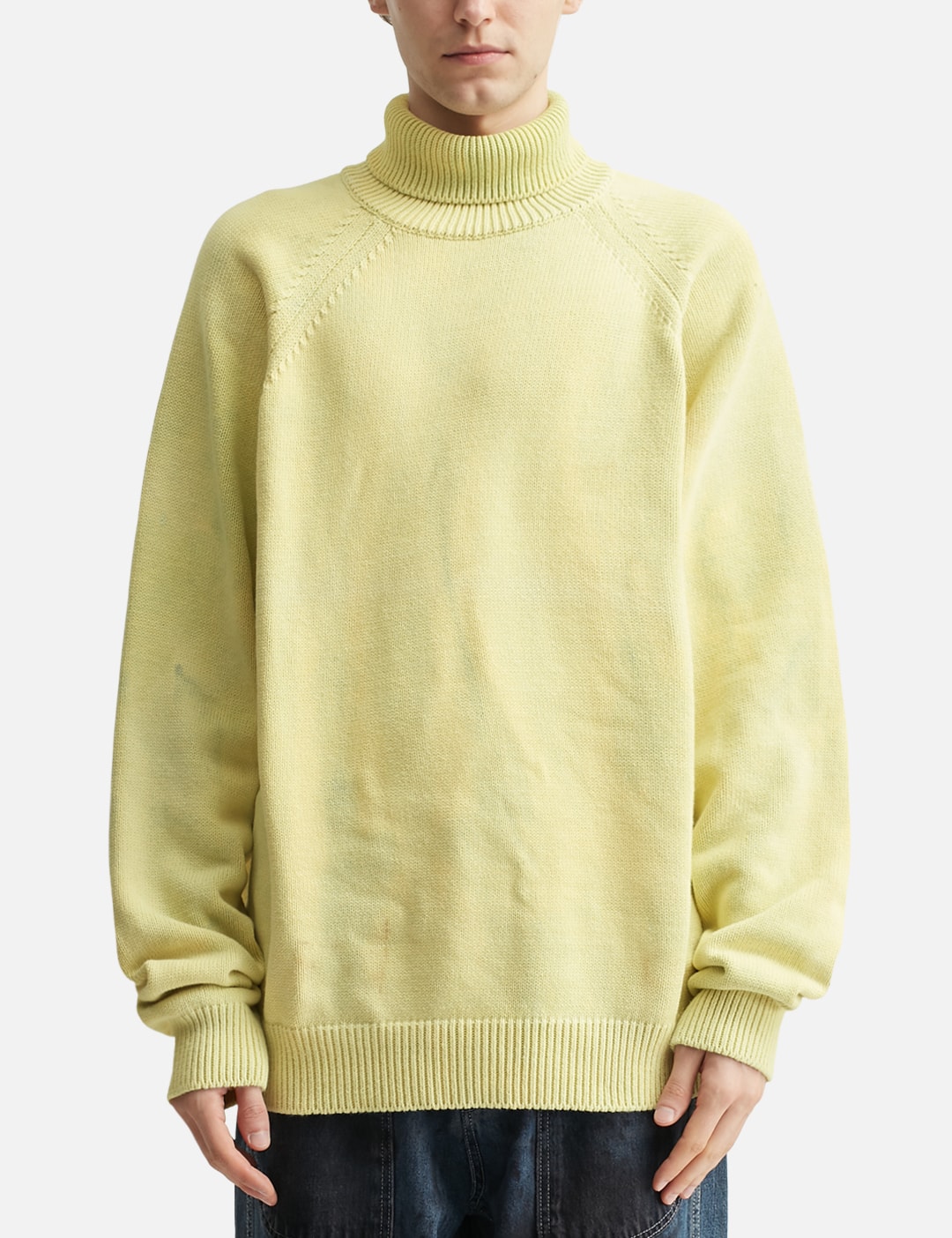 Boxer High Neck Knitted Sweater view 12