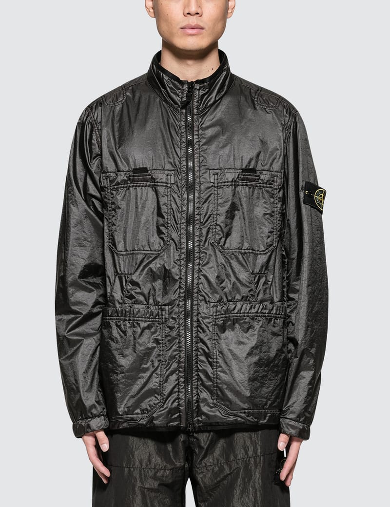 stone island lamy flock field jacket