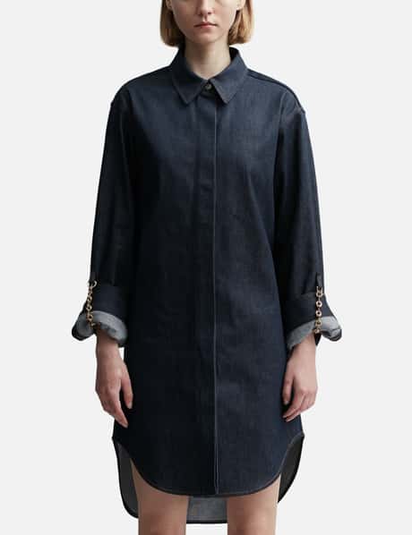 Loewe CHAIN SHIRT DRESS