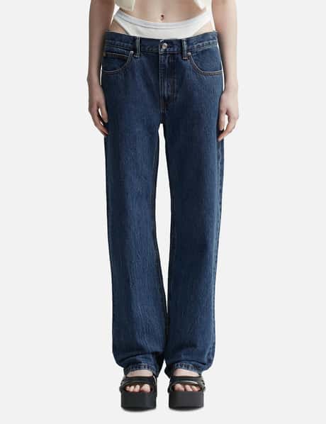 T By Alexander Wang Layered Loose Jeans
