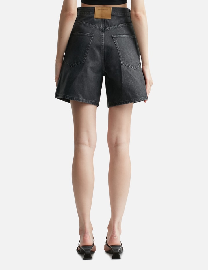 Oversize Coated Loose Fit Shorts Placeholder Image