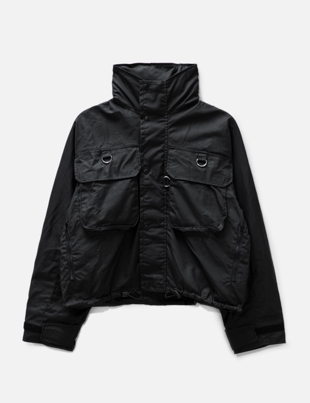 Waxed Cotton Cropped Parka view 16