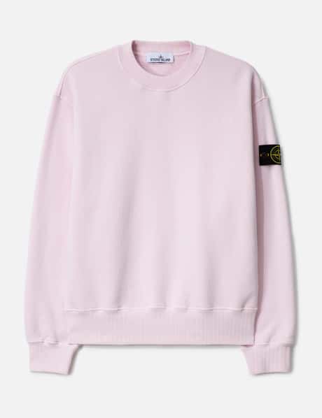 스톤 아일랜드 Heavy Fleece Crewneck Sweatshirt