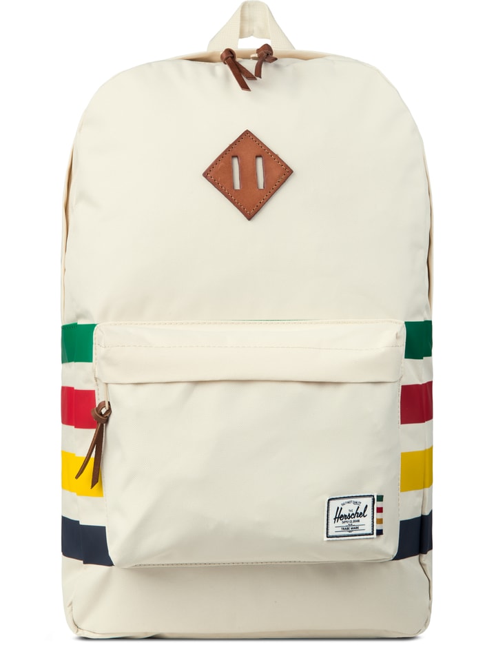 herschel backpack hudson bay Heritage Dual water bottle pockets expand to fit different sizes Herschel Supply Hudsons Bay Company